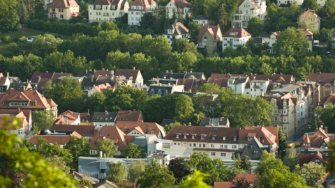 Stadtführung, Stadtrundgang, Jena, Rahmenprogramm, Incentive, Begleitprogramm, Konferenz, Tagung, Häuser in Jena, Thüringen