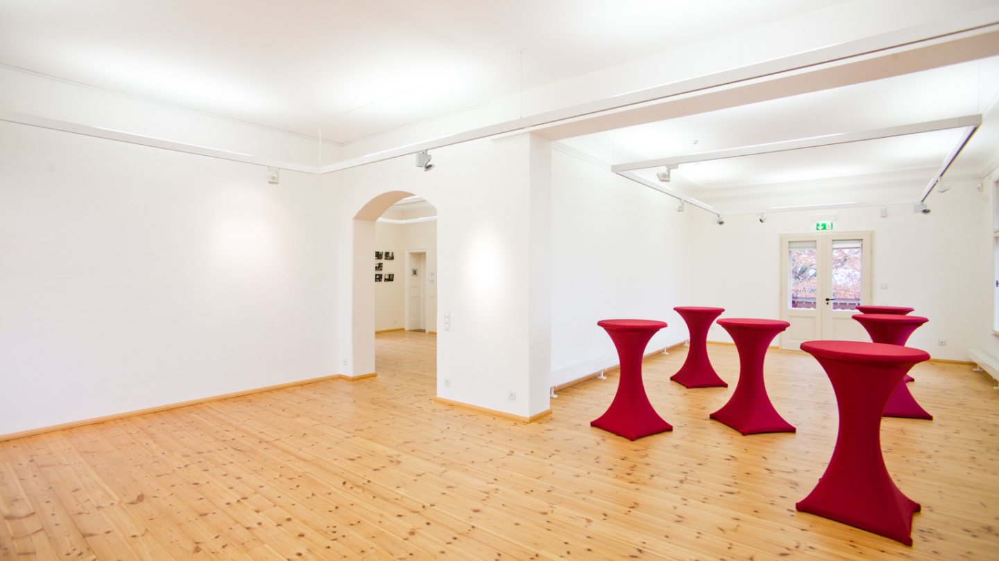 Die obere Etage, die als Ausstellungs- oder Veranstaltungsbereich genutzt werden kann © JenaKultur, Foto: Jens Hauspurg